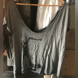 🇪🇸 Spain thrift! DIESEL oversized slouchy off the shoulder top